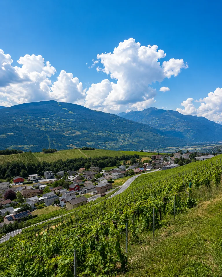 Magnificent individual villa to be built in Champlan – Grimisuat