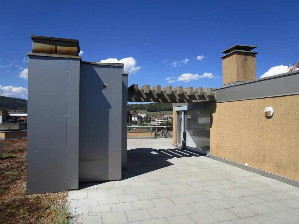 5.5-Zimmer-Attikawohnung mit Terrasse und Weitsicht in Oftringen