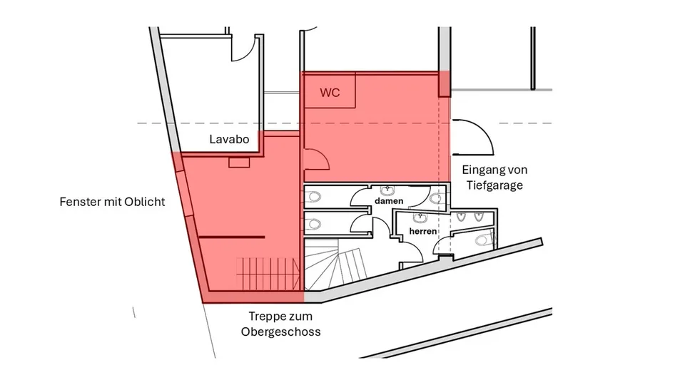 Attractive commercial space for office, practice or service
