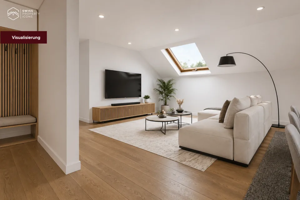 New Build: Ground Floor Apartment "LÄRCHE" - Unbelievable 5.5 Room New Build Apartment in Koppigen