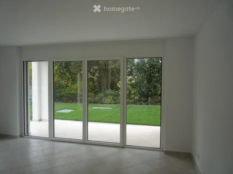 Breganzona - Prächtige und helle 3.5-Zimmer-Wohnung mit Terrasse und Garten