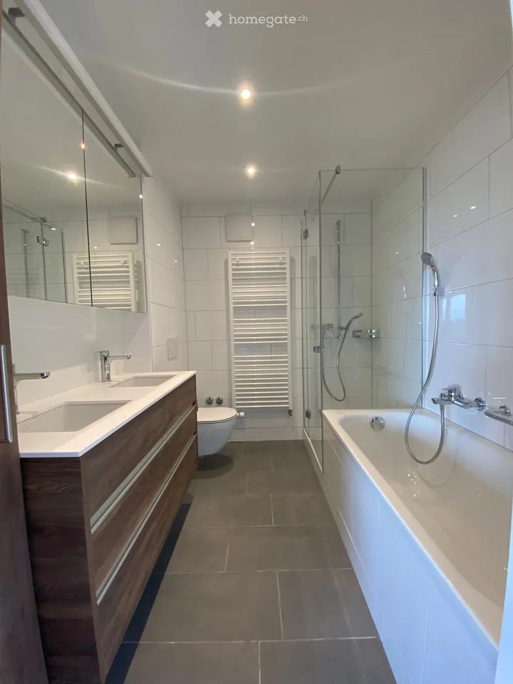 Erstbezug: Neue 5.5 Zimmer Maisonette-Wohnung mit unverbaubarer Aussicht