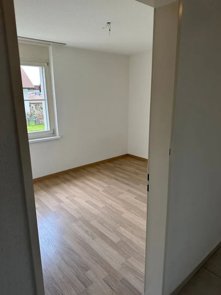 Helle 4.5-Zimmer-Wohnung mit Balkon und Cheminée in Boswil