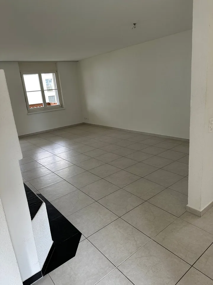 Helle 4.5-Zimmer-Wohnung mit Balkon und Cheminée in Boswil
