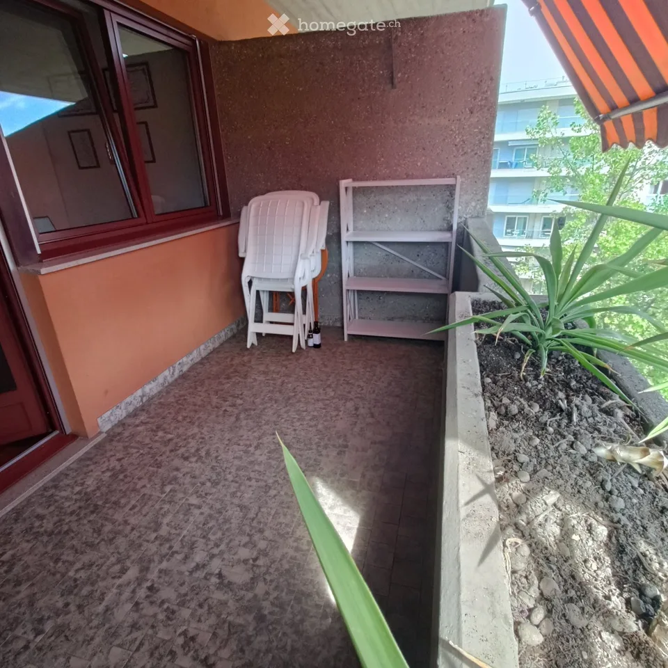 Möbliertes Einzimmerapartment in der Via al Chioso 28 in Lugano
