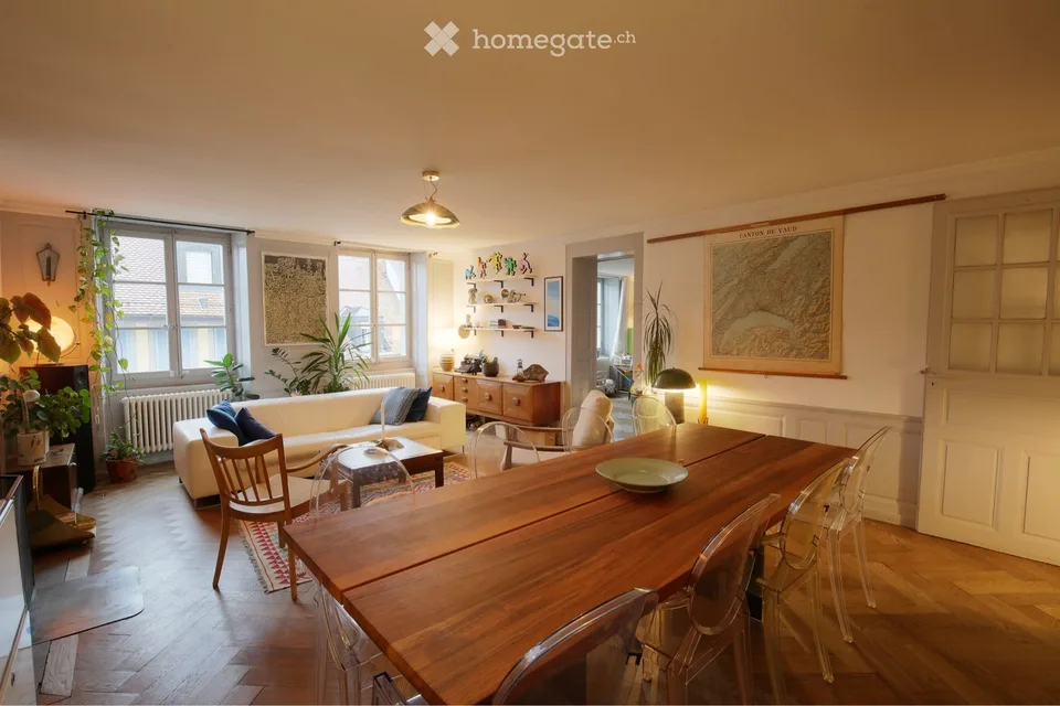 Furnished sublet - Morges - 4.5 rooms
