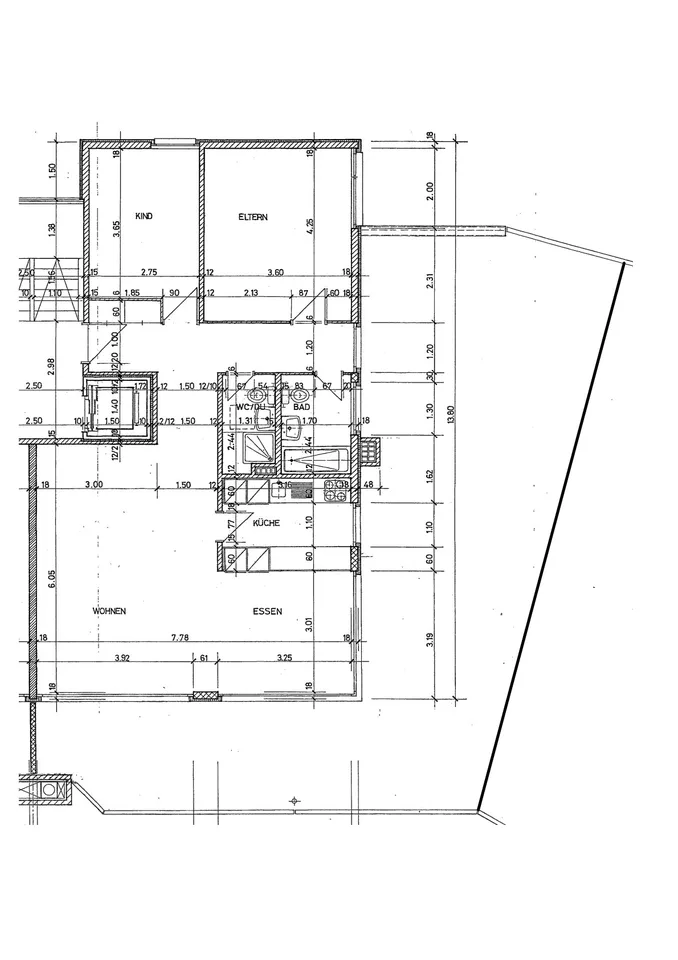 3.5-Zimmer-Attikawohnung mit neuer Küche