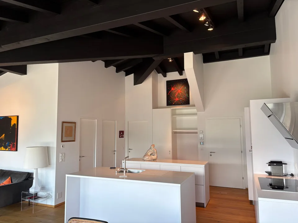 Savièse (VS) Magnificent two-bedroom attic apartment with panoramic mountain views