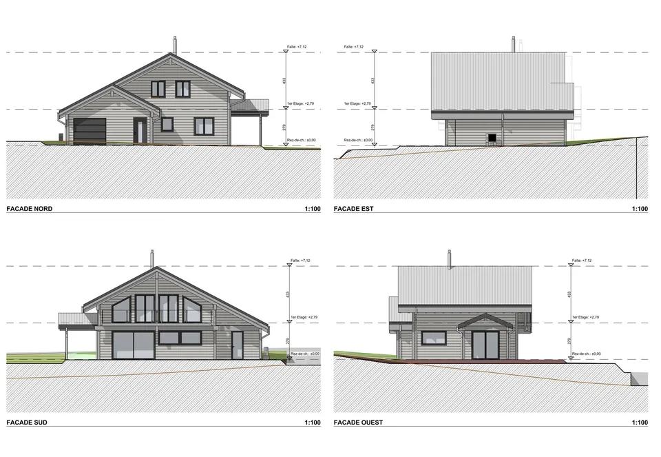 Maison individuelle moderne de 4.5 pièces à Saignelégier pour fin 2026/début 2027