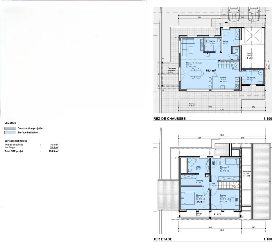 Maison individuelle moderne de 4.5 pièces à Saignelégier pour fin 2026/début 2027