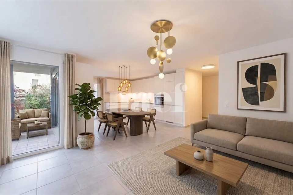 Appartement de 4.5 pièces au rez-de-chaussée avec terrasse et jardin à vendre à Prez-vers-Noréaz