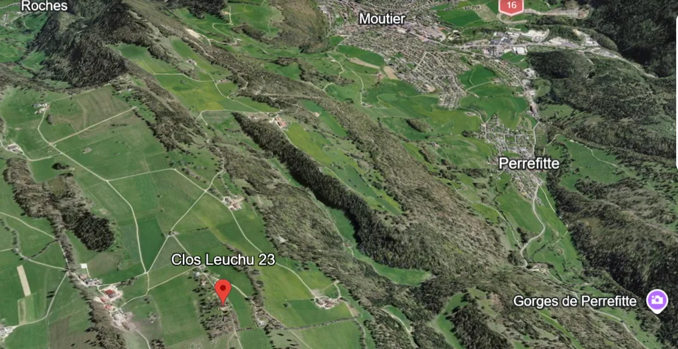 Schöne Einzelhaus mit 7 Zimmern in der Montagne de Moutier (1130m)