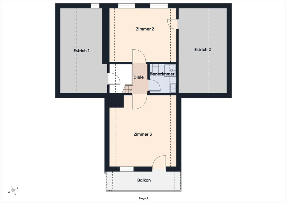 Duplex attique rénové avec 3 salles de bain et connexion optimale