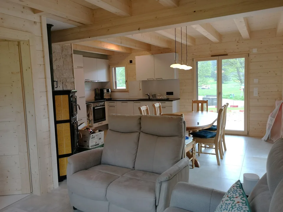 A vendre aux Savagnières, 6 maisons/chalets avec tout le confort moderne, construction dès 2025