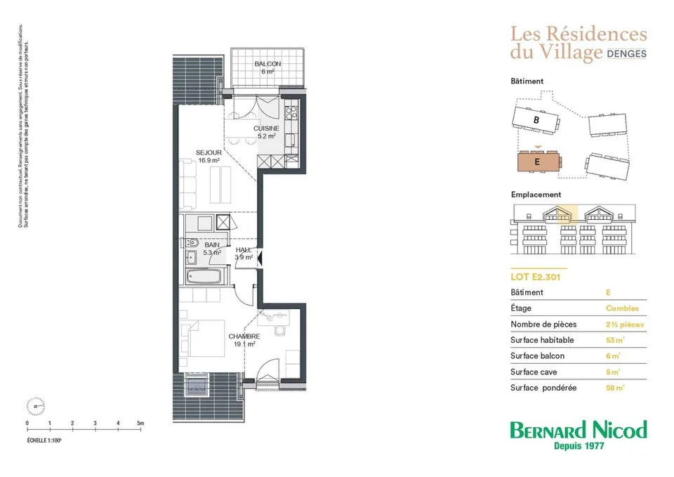 New promotion: 2.5-room apartment with balcony