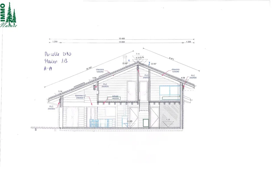 Dès 2025, à vendre six maisons/chalets au confort moderne, 3 modèles ou selon vos plans