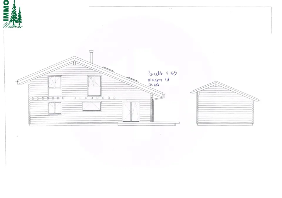 Dès 2026, à vendre six maisons/chalets au confort moderne, 3 modèles ou selon vos plans
