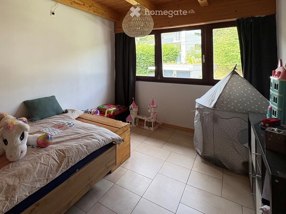 Villa a schiera dell'architetto (Georges-Jacques Haefeli) con giardino e garage