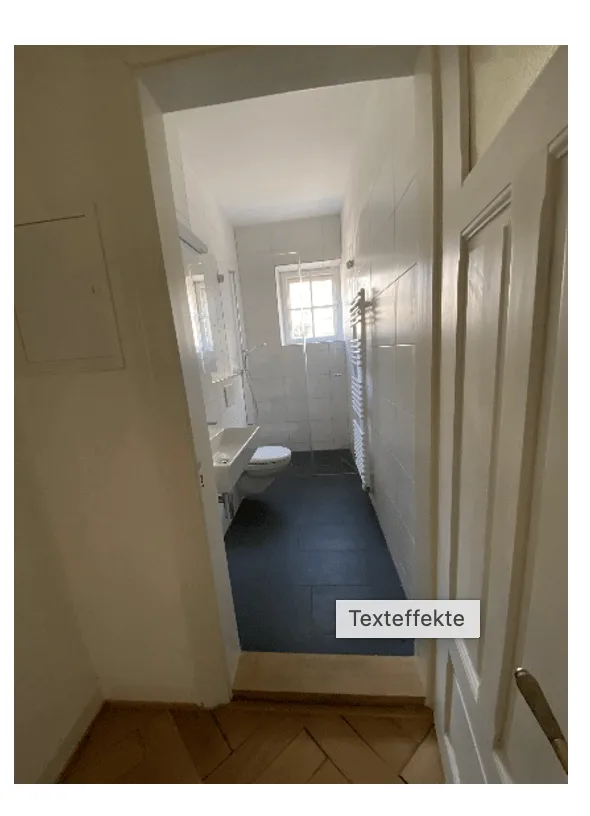 Charmante 2-Zimmer-Altbauwohnung mit Balkon in Basel – Turnerstrasse 21