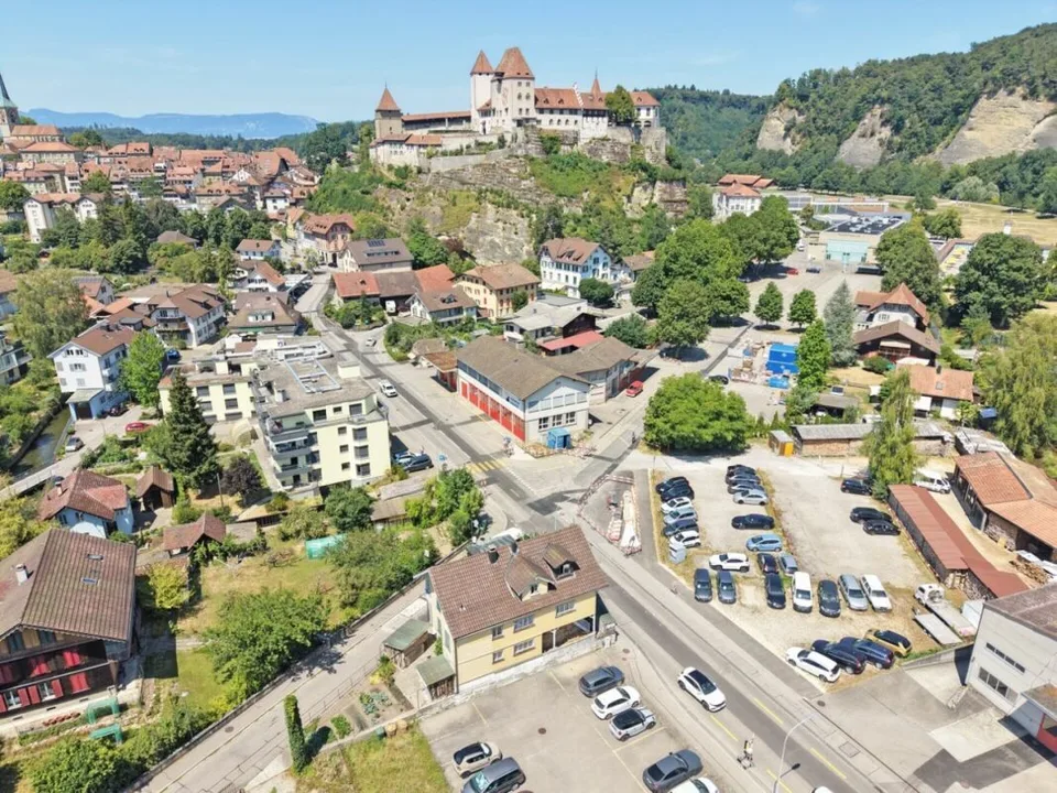 Living with a castle view in Burgdorf