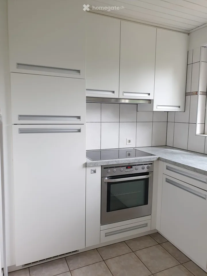 Schöne 4 1/2-Zimmerwohnung mit sonnigem Balkon und Sicht ins Grüne
