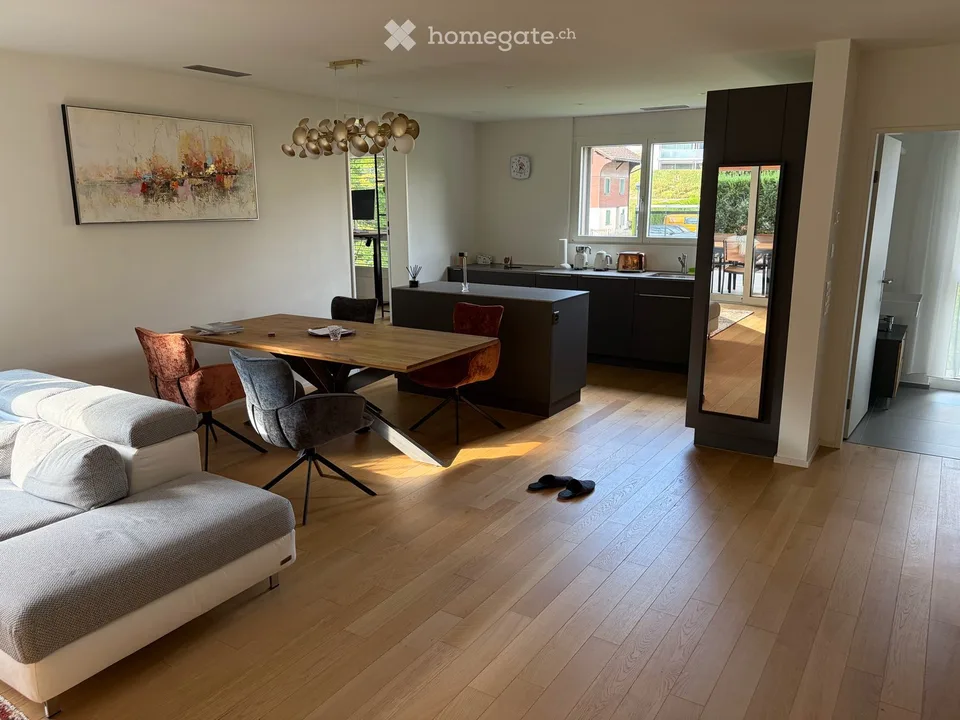 Beautiful 3.5 ground floor apartment