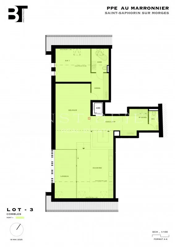 PROMOZIONE SU PIANTI - Magnifico duplex di 6 locali con loggia - 189m2