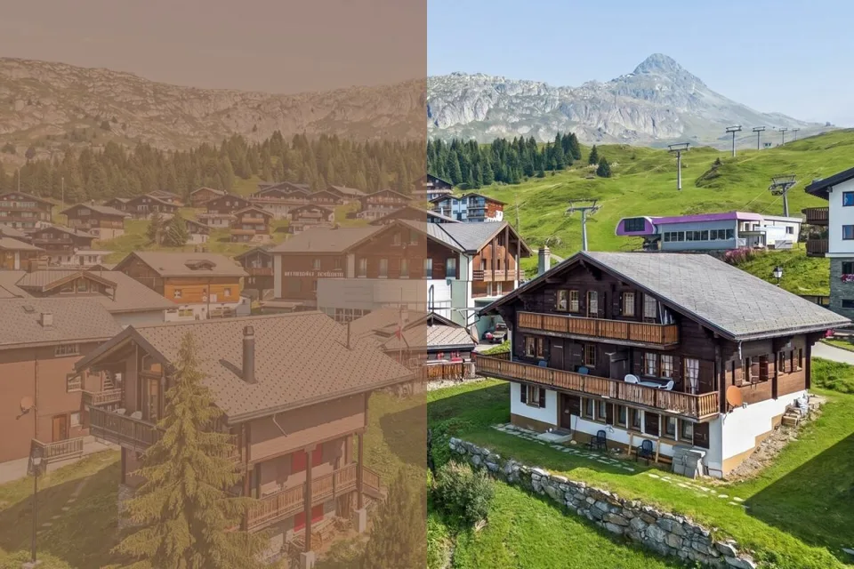 Möbliertes Studio mit traumhafter Panoramasicht