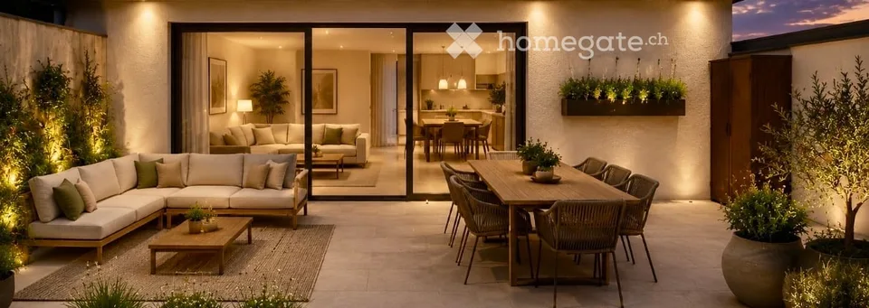 Modern 3.5-room new apartment with terrace in Neftenbach
