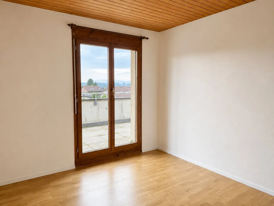 Appartamento di 5.5 locali con una terrazza spaziosa di 70 m² e una bella vista