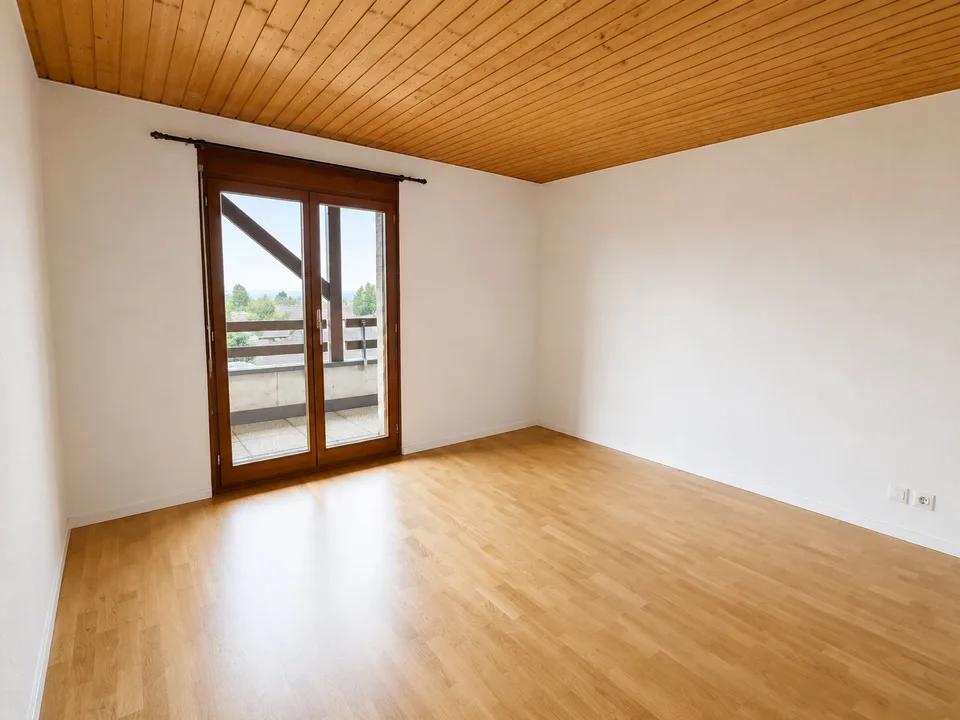 Appartamento di 5.5 locali con una terrazza spaziosa di 70 m² e una bella vista