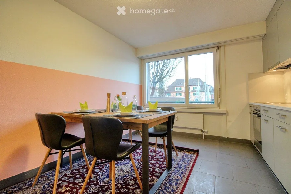 Schönes Studio-Apartment mit Möbeln im Zentrum von Lausanne