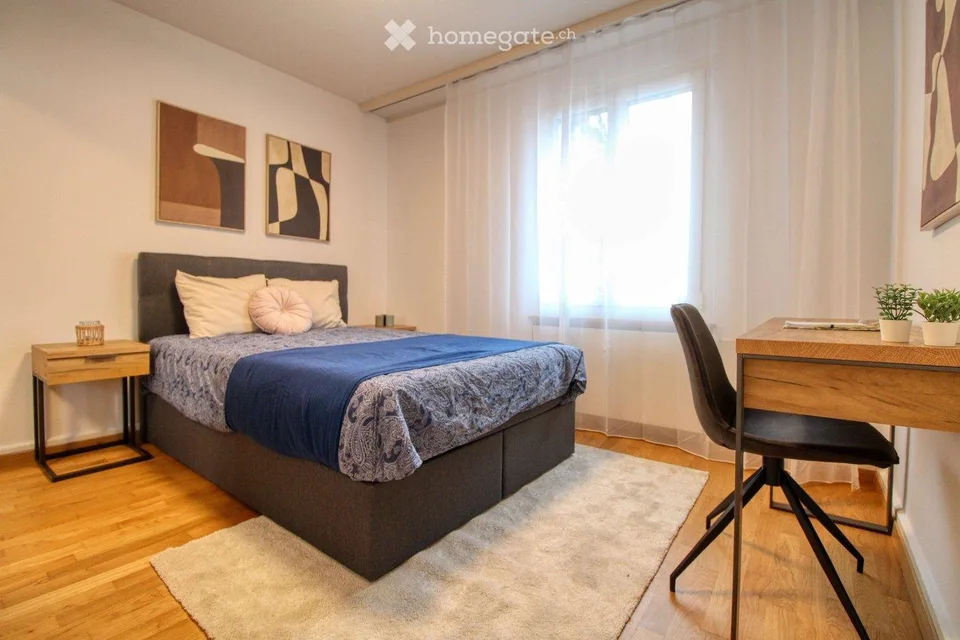 Schönes Studio-Apartment mit Möbeln im Zentrum von Lausanne