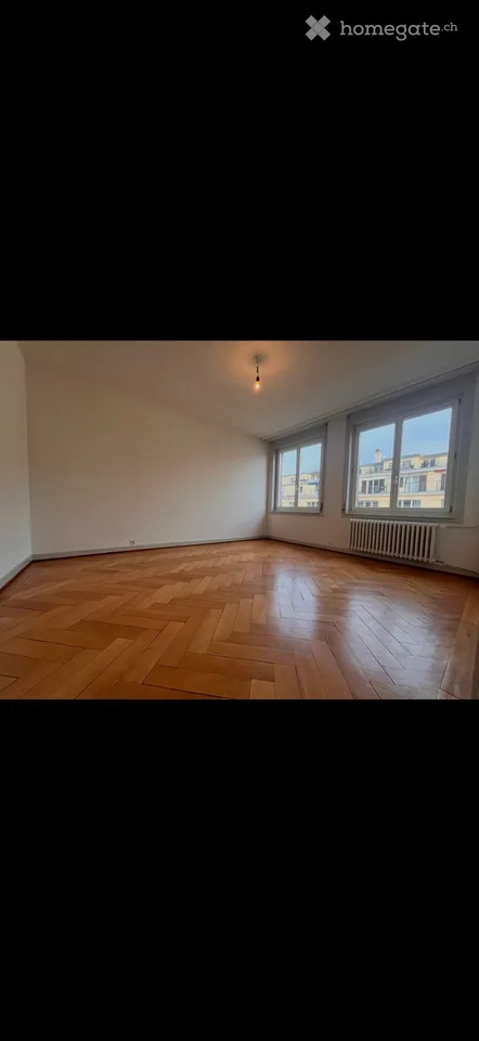 Bright apartment directly at the train station