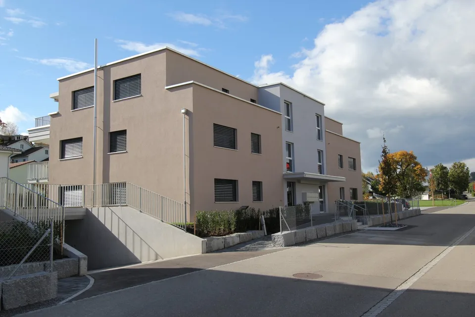 Moderne Wohnung mit Aussicht ins Grüne