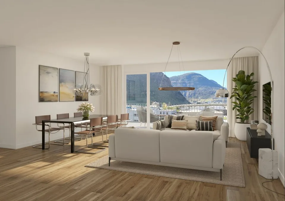 More space, more comfort - modern 4.5-room new apartment in Visp