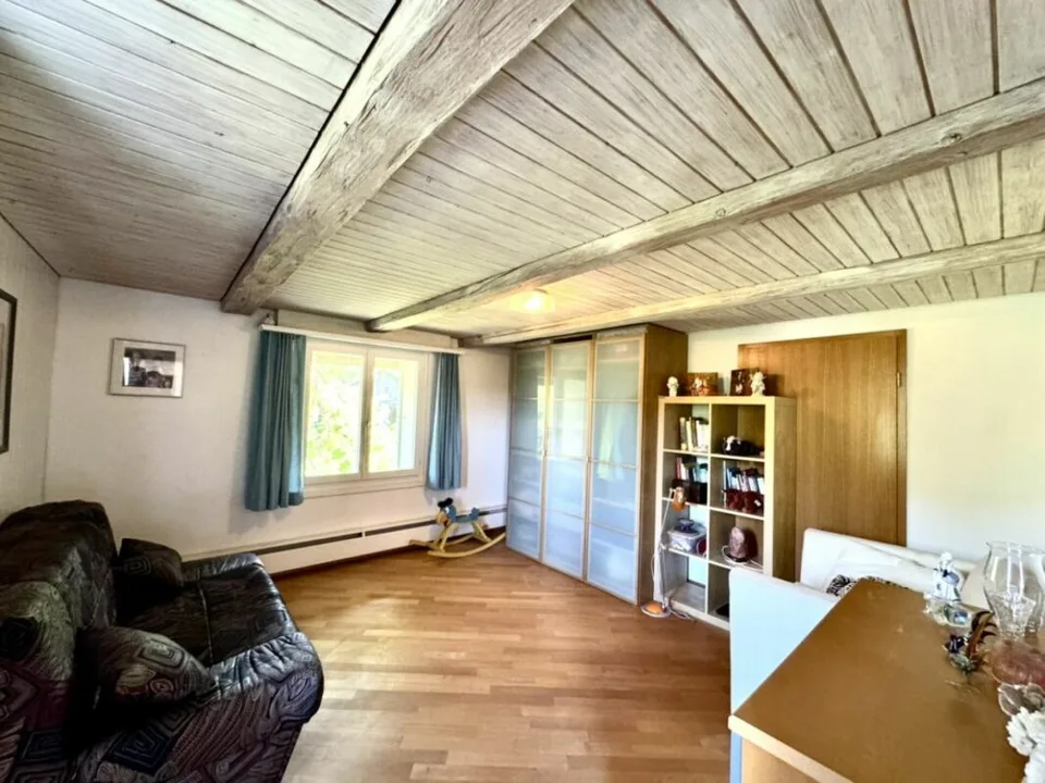 Grosses freistehendes 7.5-Zimmer-Bauernhaus für Pferdeliebhaber oder Kleintierhalter! Pferdeboxen, Remise, Wald und Wiesen ....