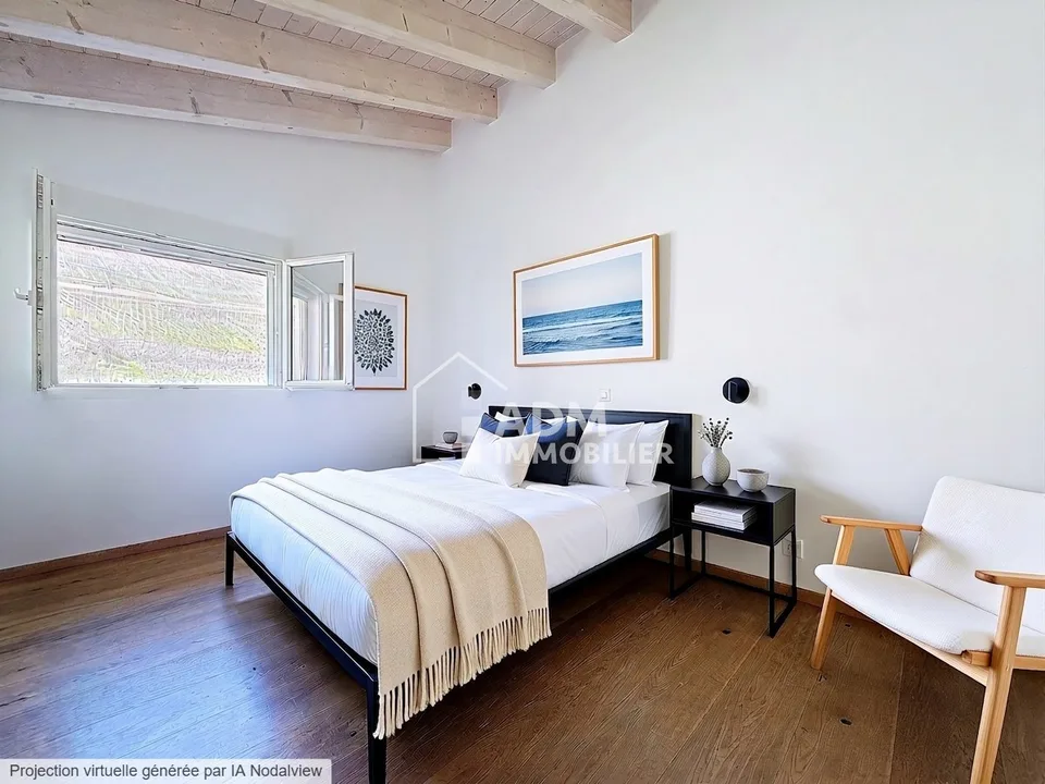 Leytron, spacious 4.5-room attic apartment