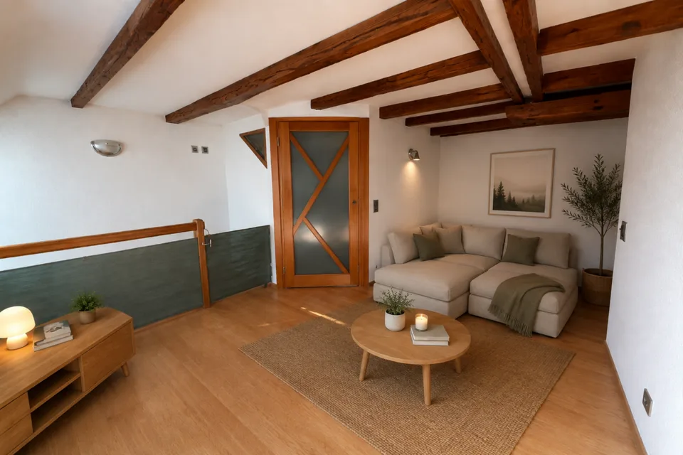 St-Imier, wunderschönes Duplex von 4.5 Zimmern im 3. Stock mit gemeinsamer Terrasse