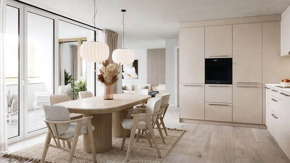 Primo affitto di un appartamento di 4,5 locali in "La Renaissance": vita moderna in una posizione tranquilla