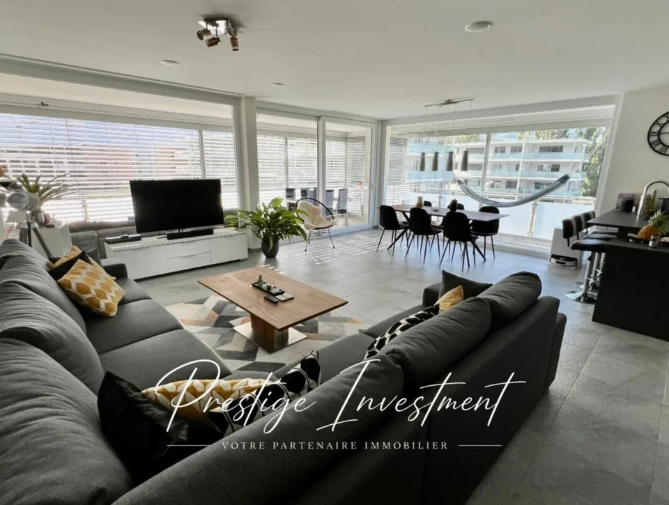 Helles Apartment mit Terrasse von 5.5 Zimmern & 148 m2 in Aproz