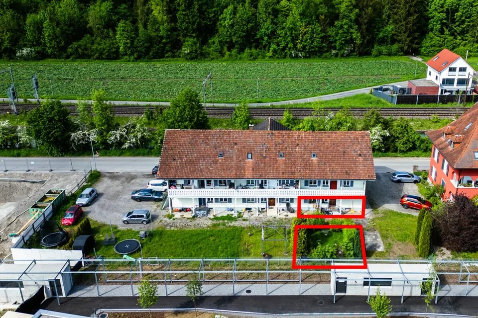 Renovierte 3.5-Zimmer-Wohnung mit Gartenanteil nahe der Thur