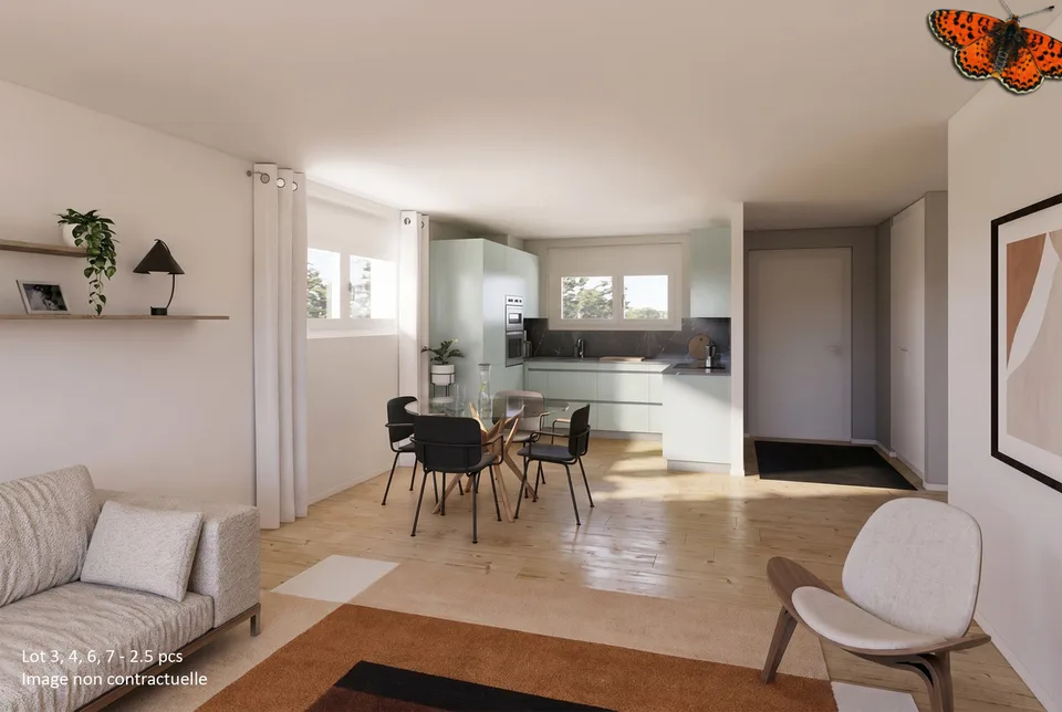 2,5 Zimmer in neuer Promotion, ideale Lage