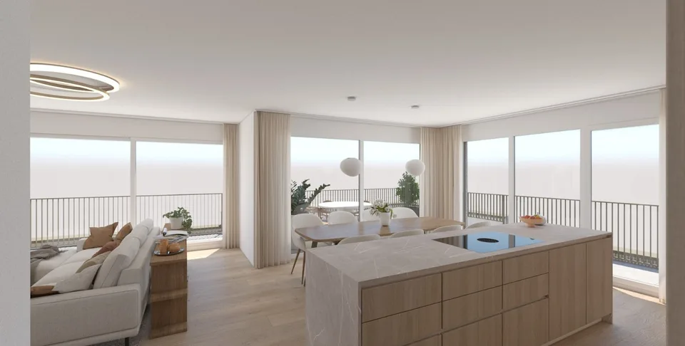 Spacious new apartments – just 10 minutes from Visp
