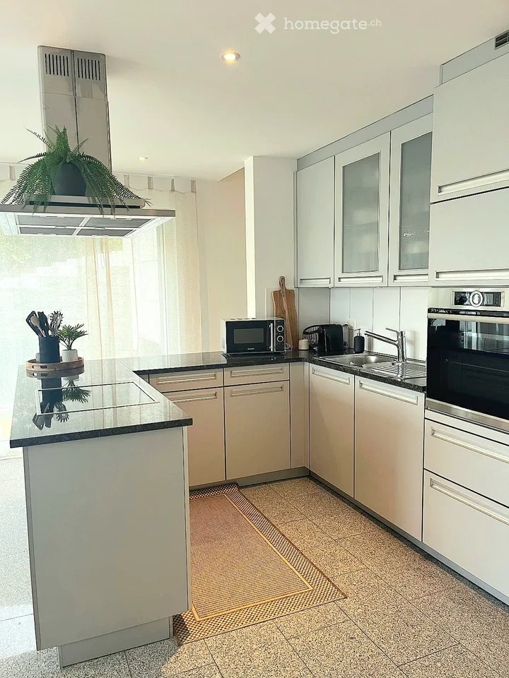 Appartement moderne 3,5 pièces avec terrasse, jardin & vue