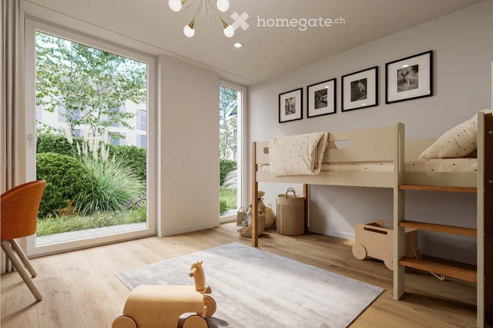 First occupancy - Modern 4.5-room new apartment in Vogelsang AG