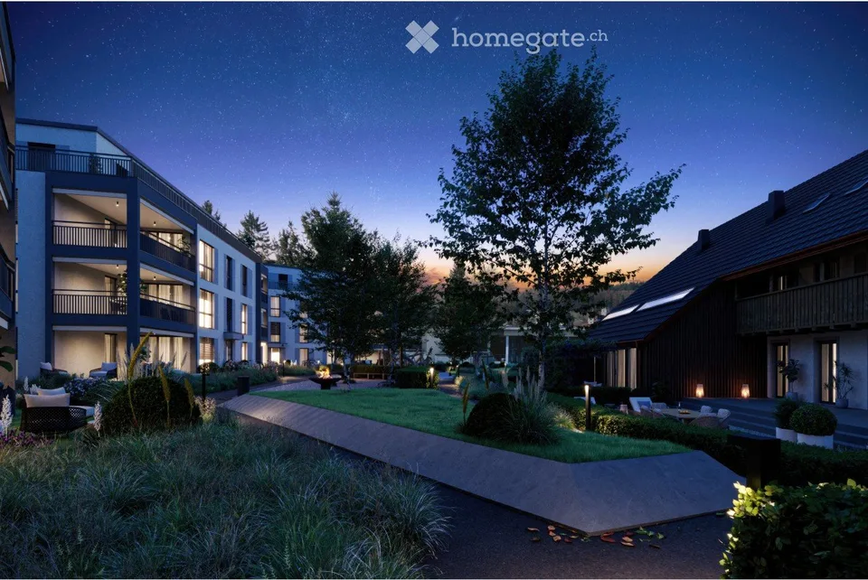 First occupancy - Modern 4.5-room new apartment in Vogelsang AG