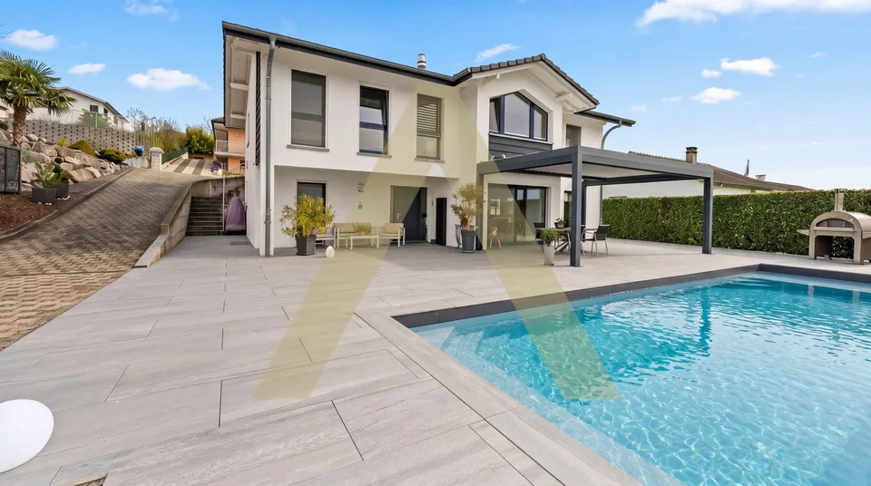 Villa avec piscine à Payerne