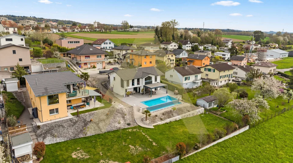 Villa avec piscine à Payerne