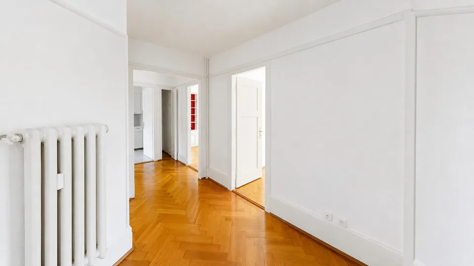 Four-room apartment in downtown Lausanne